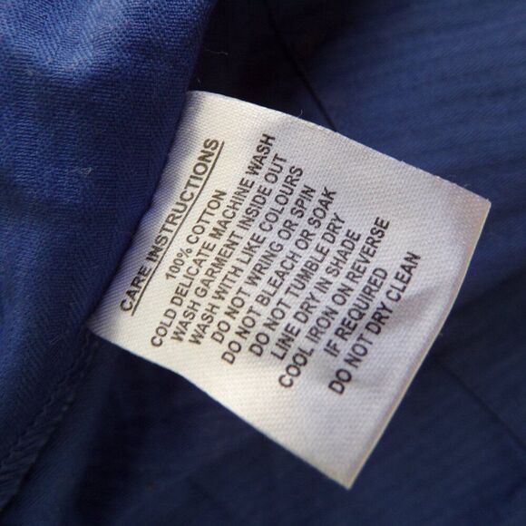 Princess highway cotton blue shirtdress 6 - Picture 10 of 10